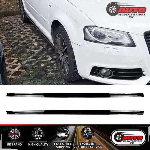 Audi gloss black side - gloss,