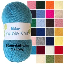 Robin 100g DK x 5 Balls All