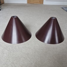 2 Burgundy Metal Pool Table