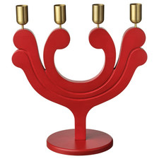 IKEA VINTERFINT Red 4 Candle