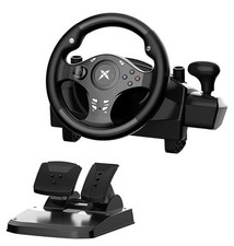NBCP Gaming Steering Wheel & Pedals 270° Vibration Feedback for PS4 PS3 PC