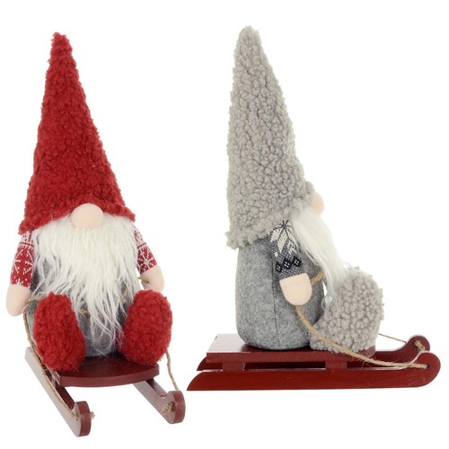 Christmas gonk wooden - gonk,