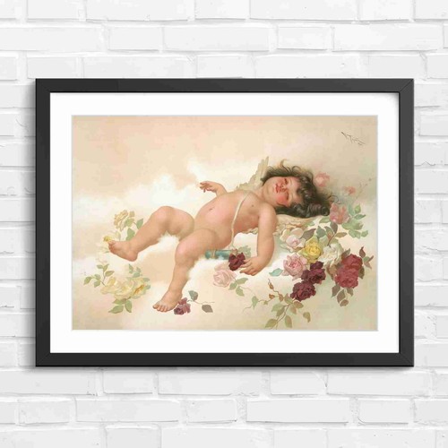 Sleeping cherub angel with - sleeping,