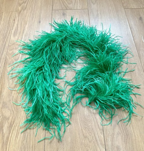 Emerald green thick ostrich - green,