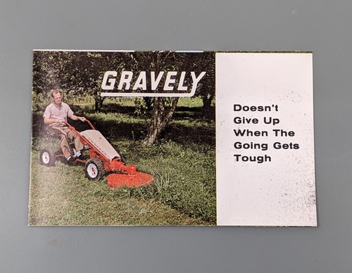 Gravely 1964 mower - 1964, 50"