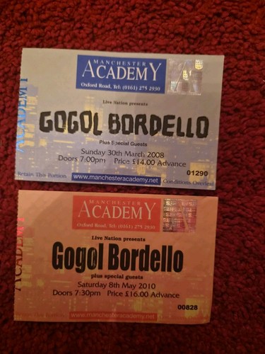 Gogol bordello concert - concert, tickets