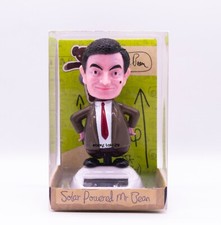 Mr Bean Solar Powered Pal Nodding Dancing Figure Car Window Dashboard Ornament