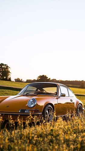 Classic porsche 911 sports car - sports,