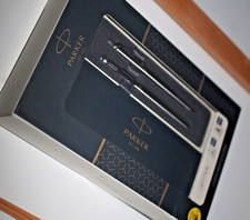 Parker Jotter Gift Set Ballpoint Pen and Mechanical Pencil 0.5mm Stainless Steel