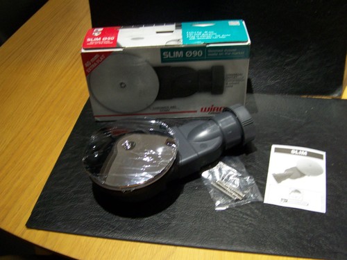 Slim shower waste wirquin - slim, 090
