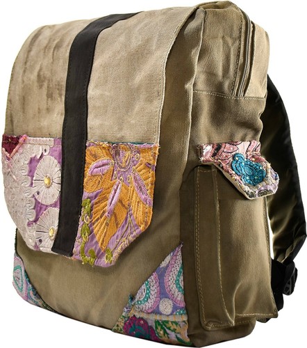 Recycled military tent - recycled,