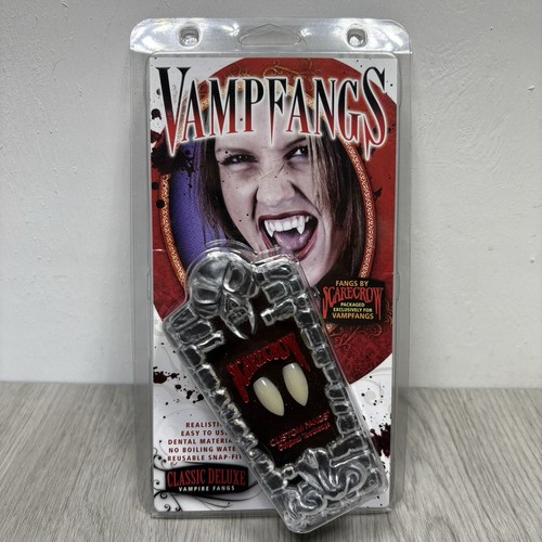 New vampire fangs scarecrow - fangs, by