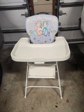 Vintage Y2K Graco Vinyl  Baby Highchair High Chair