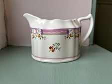 Vintage 1980s Laura Ashley “Alice” Stoneware Milk Jug. Made In England. 