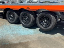 Alluminium Trailer 10" Wheel with Tyre 195/55 R10C ET-4 Bryan James 5x112mm QTY1