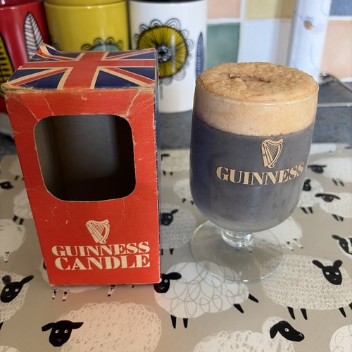 Vintage guinness candle - vintage,