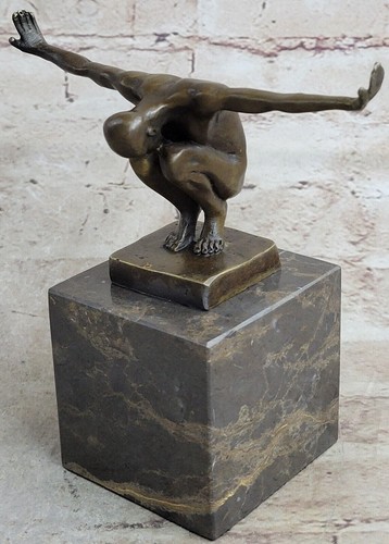 Male nude boy athlete bronze - male,