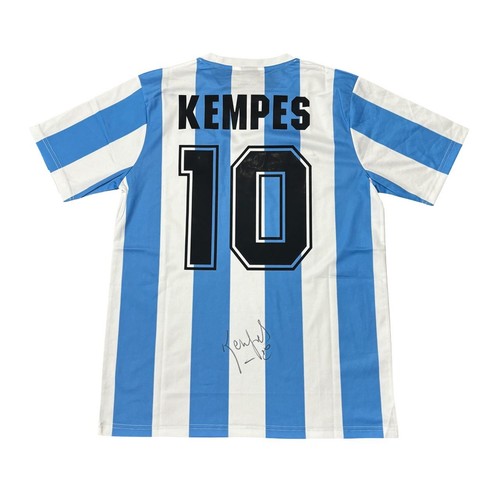 Mario kempes signed - mario, argentina