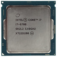 Intel Core i7-6700 3.40 GHz
