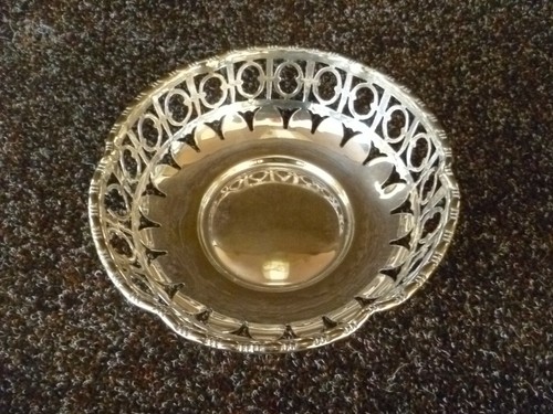 Antique pierced silver - an,