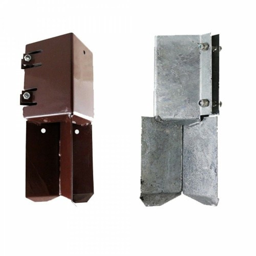 Concrete shoe fence post - in,