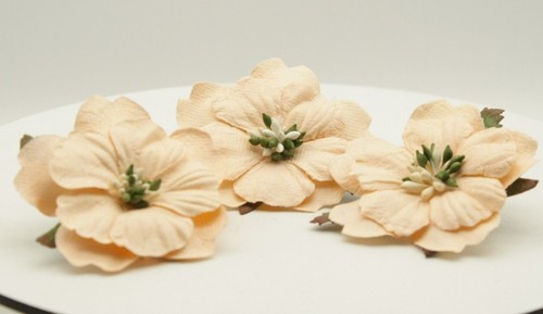 Peonies mulberry paper flowers - mulberry,