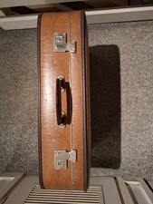 Vintage Large Leather Suitcase