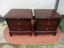 Pair stag minstrel mahogany - pair,