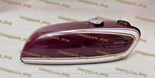 Fit For Yamaha FS1-E Moped 50cc Alloy Aubergine Painted Petrol Tank 1970s Model