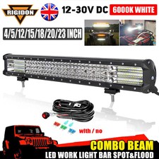 Quad Rows LED Work Light Bar 4