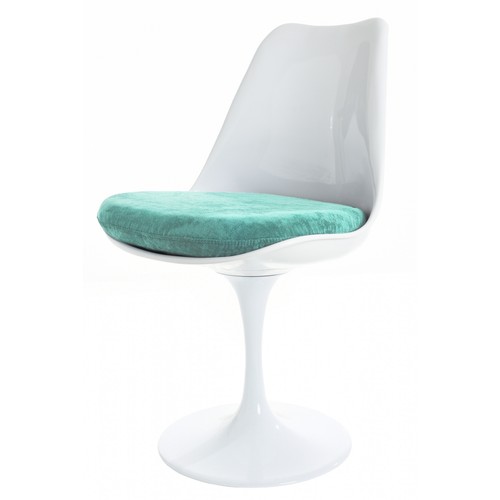 White tulip swivel side - white,