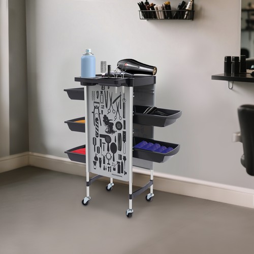 Hairdressing trolley with - with, 5