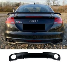 REAR BUMPER DIFFUSER FOR Audi TT 8J Coupé Cabrio S-line 2006-2014 TUNING