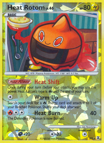 Heat rotom platinum - rotom, (rt3)