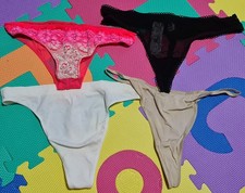 4x Brand New Girls Thongs