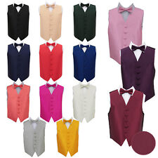 Boys Waistcoat & Bow Tie Set