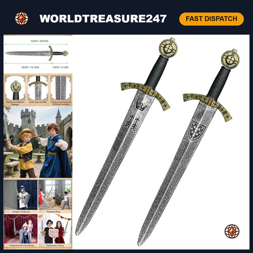 2pcs plastic knight - 2pcs, 20.8"