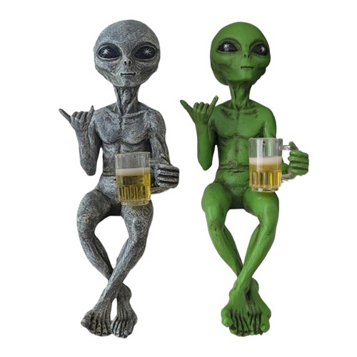 2pcs alien roswell space - 2pcs, beer