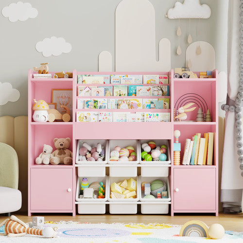 Toy storage unit white - unit,
