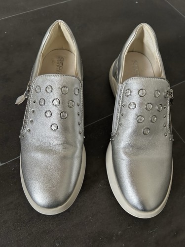 Geox silver shoes size - size, 5