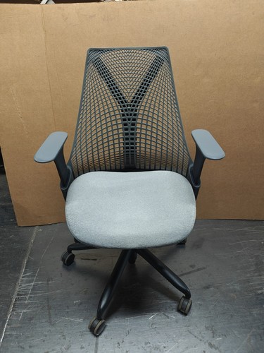 Black sayl office - desk, chair