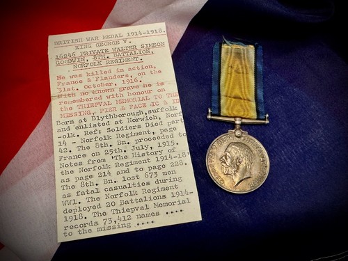 Ww1 british war medal - war,