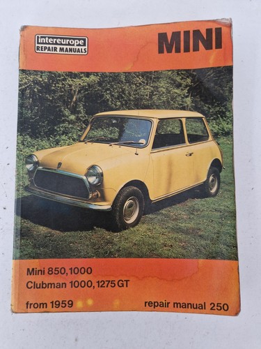 Austin mini intereurope - austin, manual