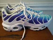 Ladies Nike Air Max Plus Bleached Fierce  Details Purple With TM Sz 9.5