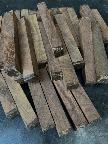 Leadwood pen blank - leadwood, spindles