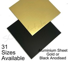 BLACK or GOLD Anodised