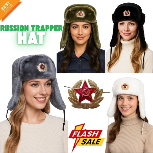Unisex russian trapper hat - unisex,