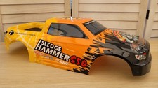Thunder Tiger Mta4 S50 Body Shell Sledge Hammer Black & Orange Good Condition