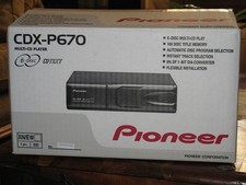 Pioneer CDX-P670 Multi-CD