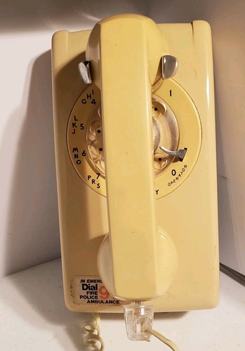 Vintage yellow bell system - yellow,
